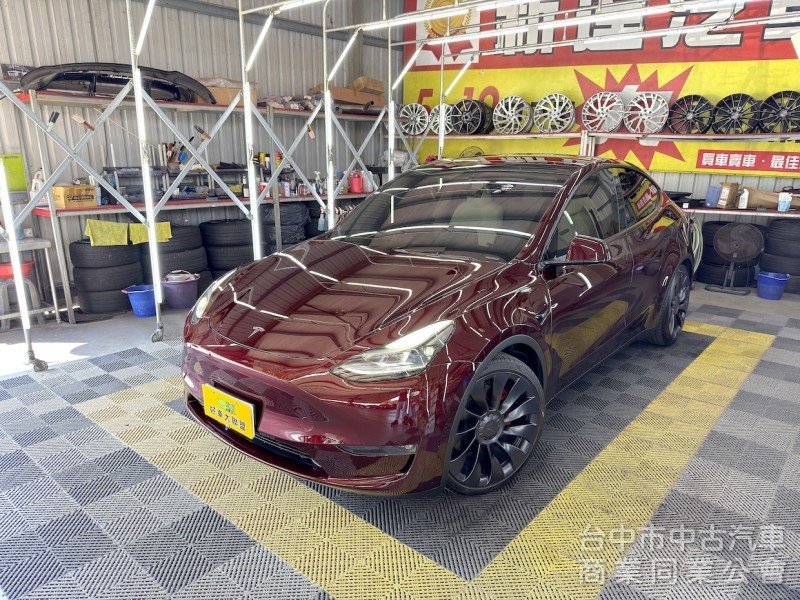 2023年 TESLA Model Y P版 EAP 白內裝 可全貸