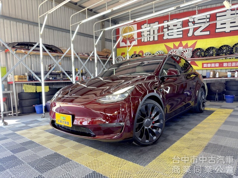 2023年 TESLA Model Y P版 EAP 白內裝 可全貸