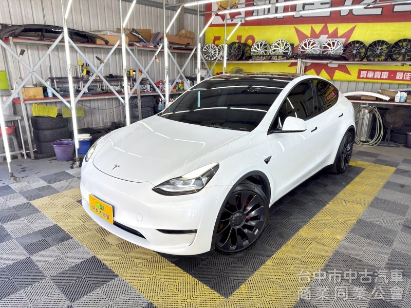 2022年 TESLA Model Y P版 EAP 可全貸