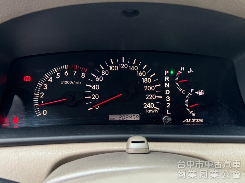 2005 altis 1.8 G 跑二十萬公里