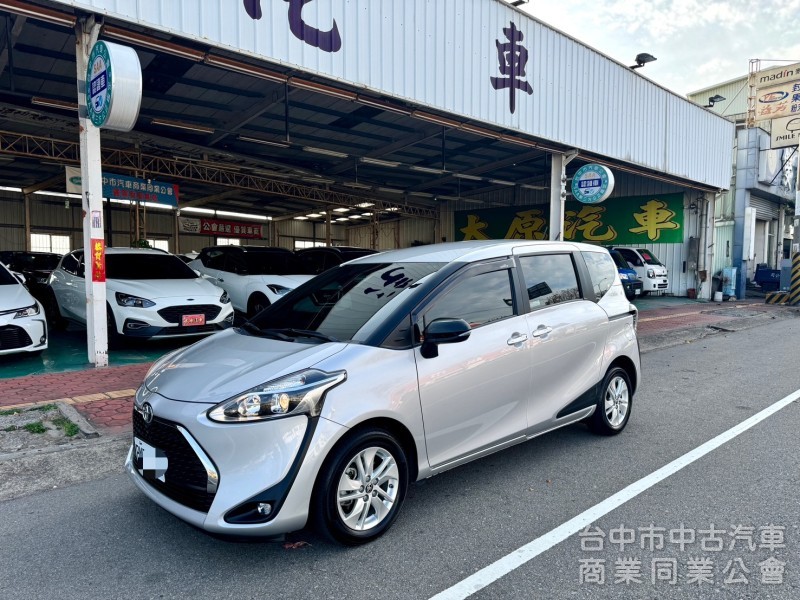 Toyota Sienta 2021款 自排 1.8L小休旅 豪華 電動滑門 五人座 已認證 可全貸