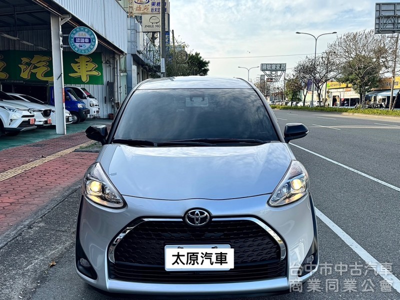 Toyota Sienta 2021款 自排 1.8L小休旅 豪華 電動滑門 五人座 已認證 可全貸