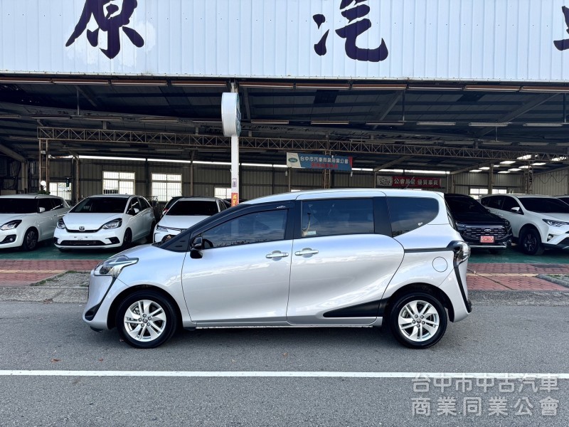 Toyota Sienta 2021款 自排 1.8L小休旅 豪華 電動滑門 五人座 已認證 可全貸