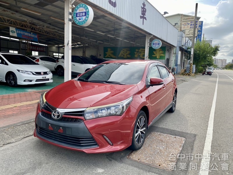 Toyota Corolla Altis X 2016款 自排 1.8L 里程10萬