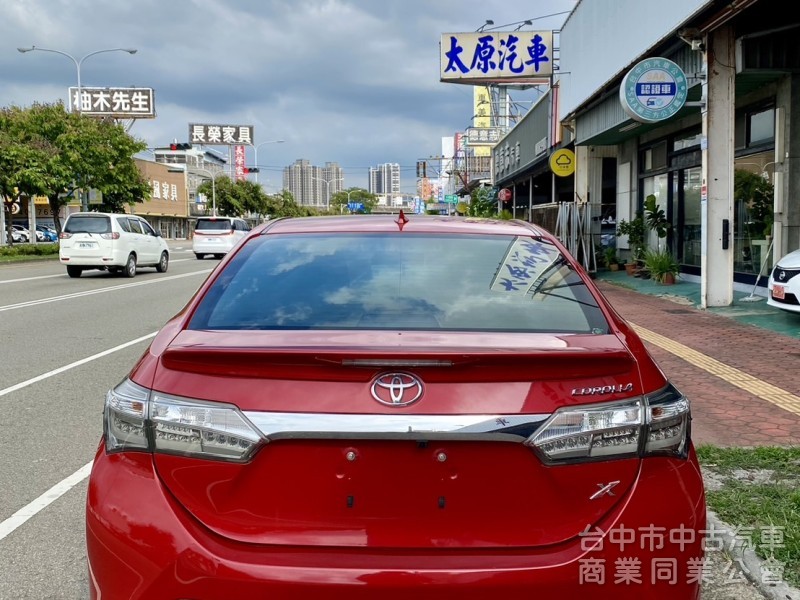 Toyota Corolla Altis X 2016款 自排 1.8L 里程10萬