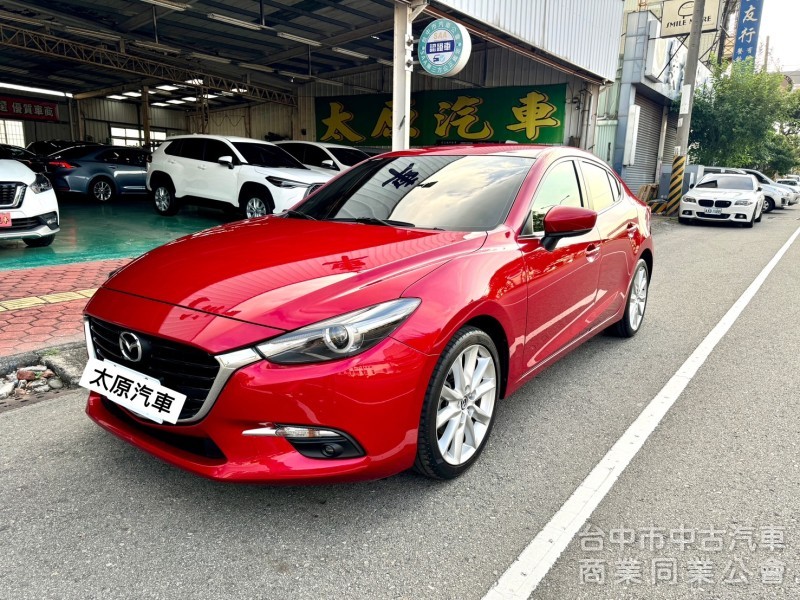 Mazda 3 2018款 自手排 2.0L 魂動馬3 GPS 一手車 尊榮安全款 4D 認證車 原版件 可全額貸