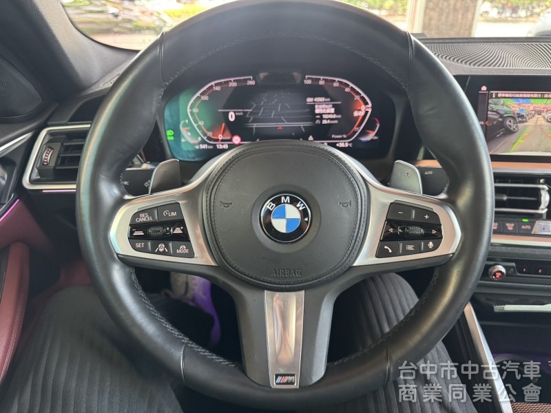 正22年出廠420I COUPE⭕全車消光白貼膜⭕小改款尾燈⭕原鈑件✅黃金眼大燈✅水晶排檔桿✅5AU輔助✅外觀空力套件✅