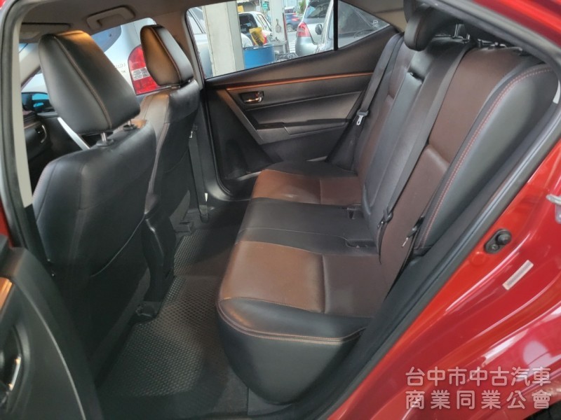 2015 年 豐田 altis x版 紅色 豪華版，實跑6萬公里，全車原廠x版空力套件，恆溫，定速，全額低率貸款。