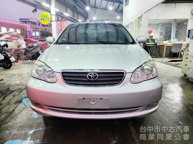 2004 年 豐田 Altis 1800cc G版 ，不敗神車，天窗，恆溫， 黑內裝，車況超級好，可直接環島。