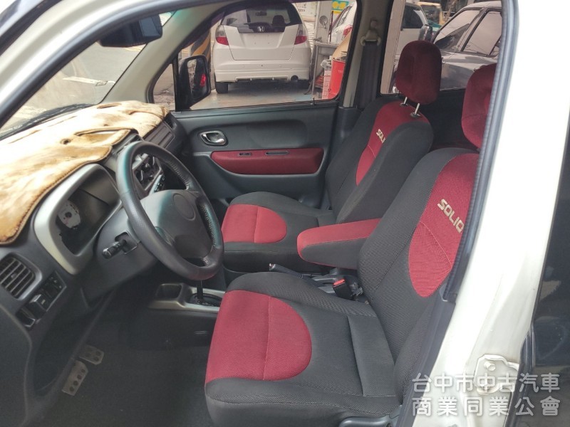 2004 年 SOLIO 1.3cc 最用的掀背車， 實跑12萬公里，單純媽媽載小孩，無抽菸，引擎健康水路正常。 NT$