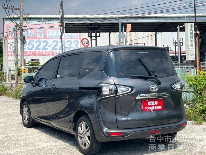 2022年 toyota   sienta  1.8 電動滑門 盲點 ikey 摸門  認證車