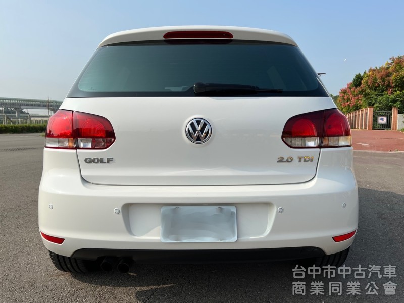 2010年 Volkswagen MK6 GOLF 2.0 TDI 美車原鈑件 低里程