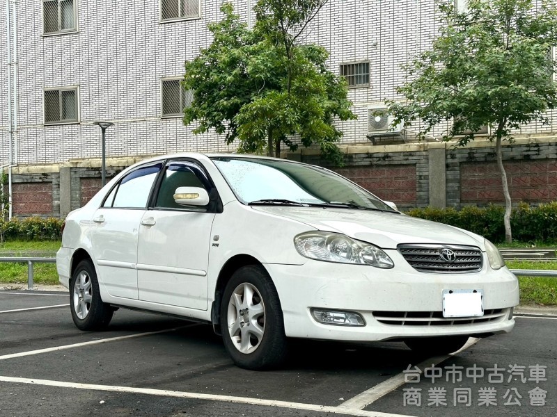 2005．Toyota．Altis．白色