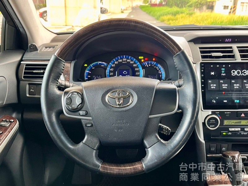 2012．Toyota．Camry Hybrid．銀色