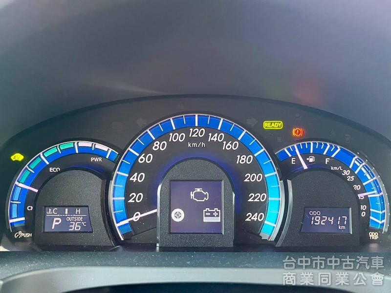 2012．Toyota．Camry Hybrid．銀色