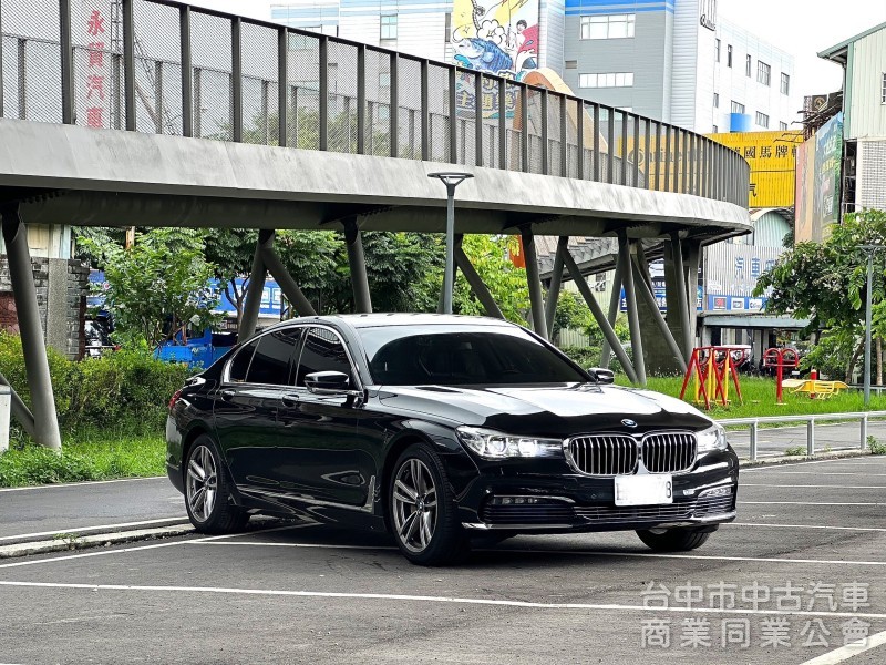 2016．BMW．730d．黑色