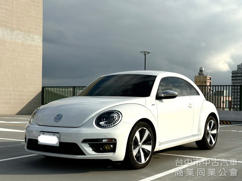 2016．VW．Beetle R-Line．白色