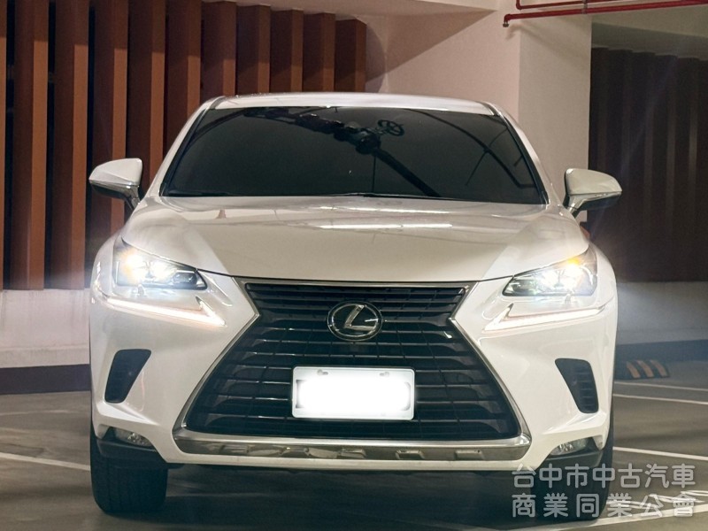 2019．Lexus．Nx300．白色