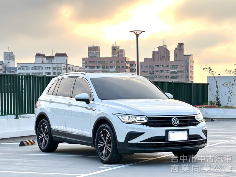 2021．VW．Tiguan．白色