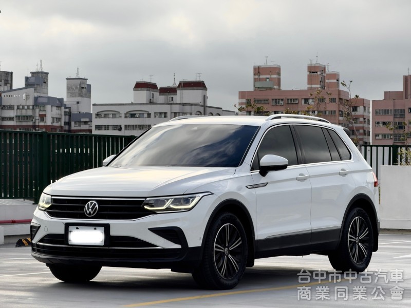 2021．VW．Tiguan．白色