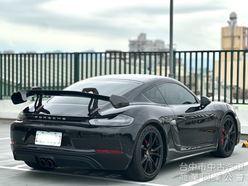 2019．Cayman 718 GTS．黑色
