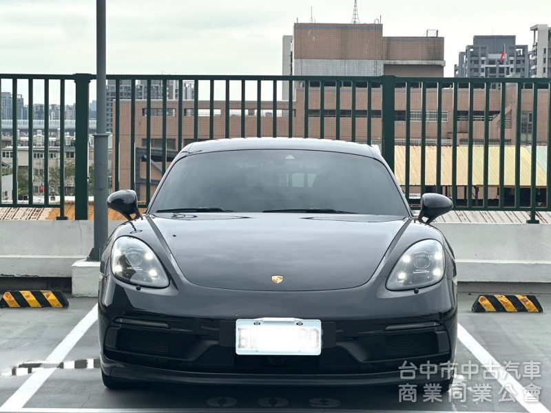 2019．Cayman 718 GTS．黑色