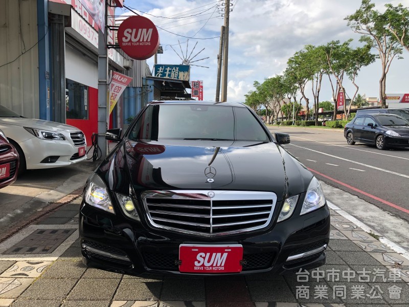 2012M-BENZ W212 E350 276新引擎 中華賓士總代理 實跑8萬公里無事故泡水..五大保證.極品