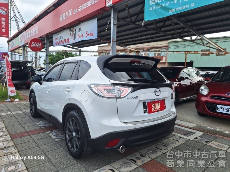 2013.11月出廠CX-5新車價129.9萬 現在只要34.8萬.一手自用台中車.實跑13萬公里.YES認證車