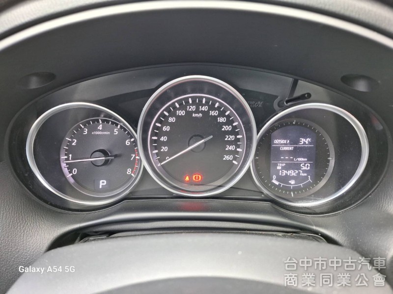 2013.11月出廠CX-5新車價129.9萬 現在只要34.8萬.一手自用台中車.實跑13萬公里.YES認證車