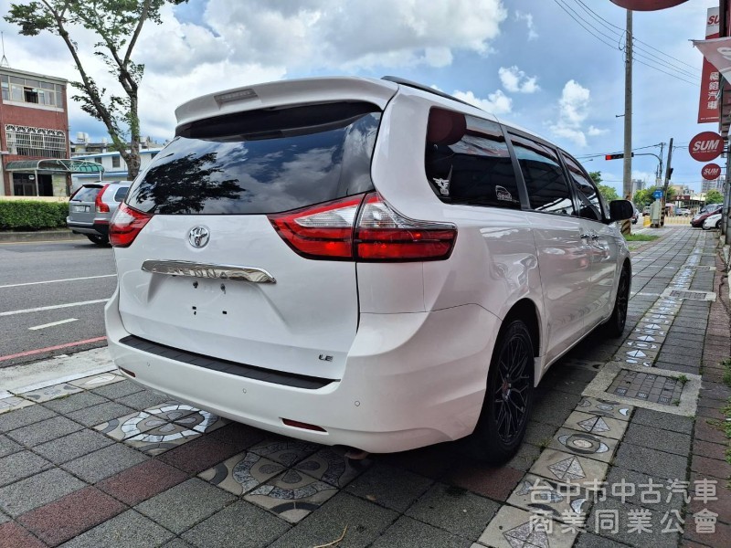 2016豐田SIENNA 七人座豪華休旅車 電動滑門 電動座椅 大螢幕 定速..挑戰全台最優惠價格