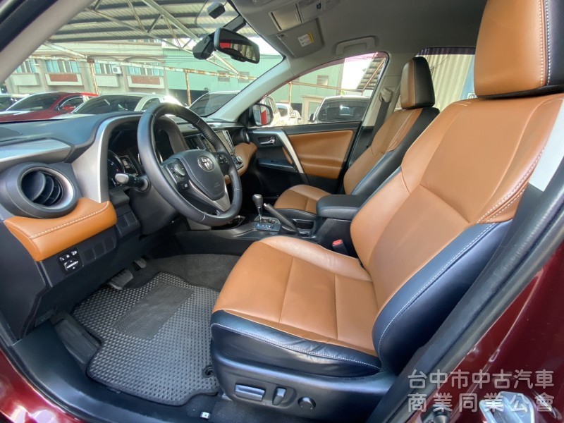 2016年 Toyota RAV4 2.0 豪華版 原鈑件 低里程 電動椅 I-Key 高保值 舒適性最優的進口休旅車