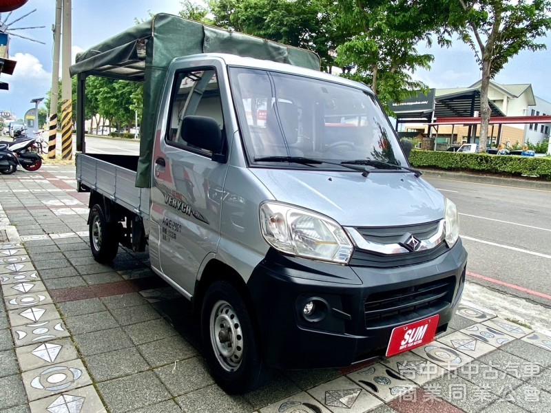 2016年 MITSUBISHI 菱利 1.3 框式貨車 車況健康 冷氣冷 加裝三面掀帆布 免整理 直接賺大錢