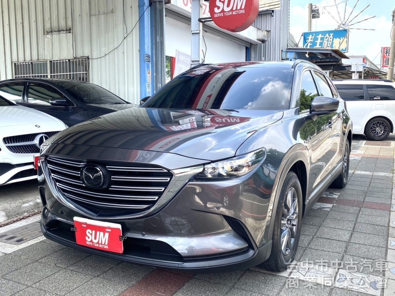 2021年 Mazda CX-9 正七人座 原鈑件 僅跑4萬公里 ACC 電尾門 Apple Carpl絕美豪華運動休旅