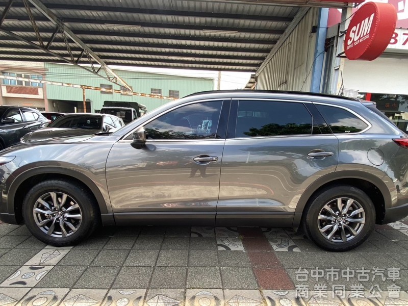 2021年 Mazda CX-9 正七人座 原鈑件 僅跑4萬公里 ACC 電尾門 Apple Carpl絕美豪華運動休旅