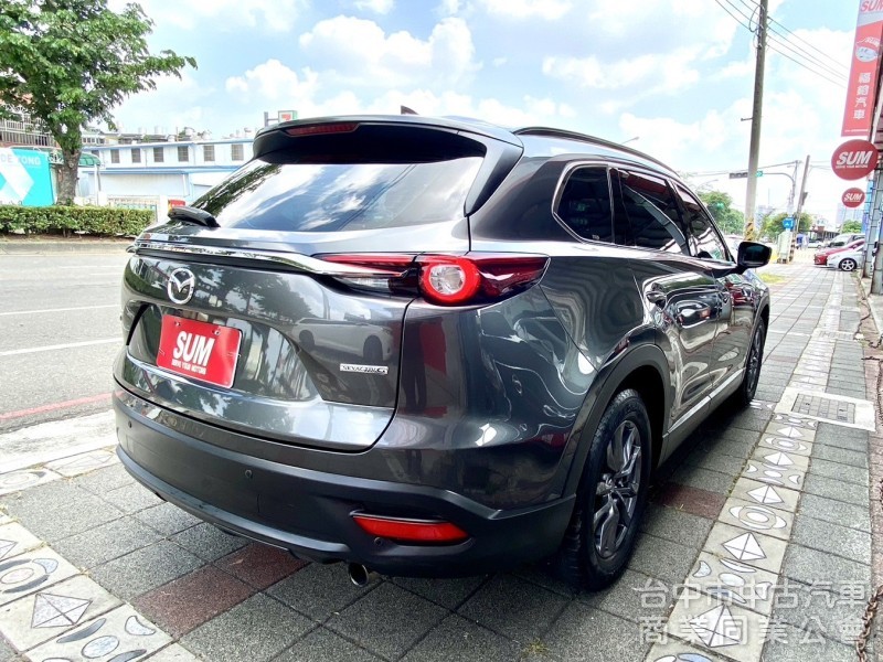 2021年 Mazda CX-9 正七人座 原鈑件 僅跑4萬公里 ACC 電尾門 Apple Carpl絕美豪華運動休旅