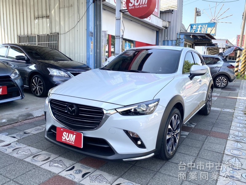 2019年式 Mazda CX-3 2.0 SKY-G 旗艦版 原鈑件 僅跑4萬公里 ACC 定速 市場熱銷日系進口休旅