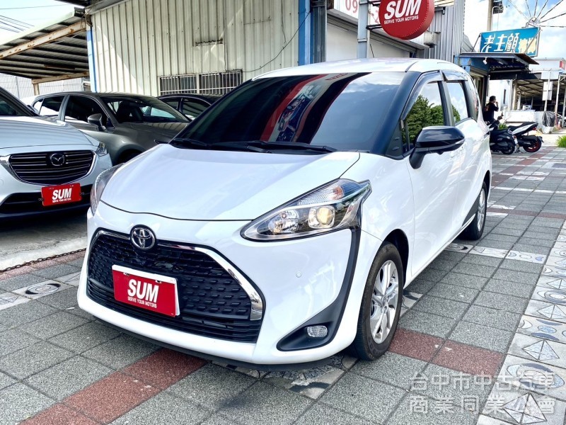 2022年 TOYOTA SIENTA 1.8 七人座 豪華+版 只跑1萬公里 雙電滑門 影音精裝升級 原廠保固中