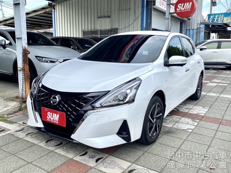 2022年 Nissan TIIDA 5D 1.6 J版 原鈑件 僅跑1.2萬公里 LED頭燈 環景影像 都會型時尚小車