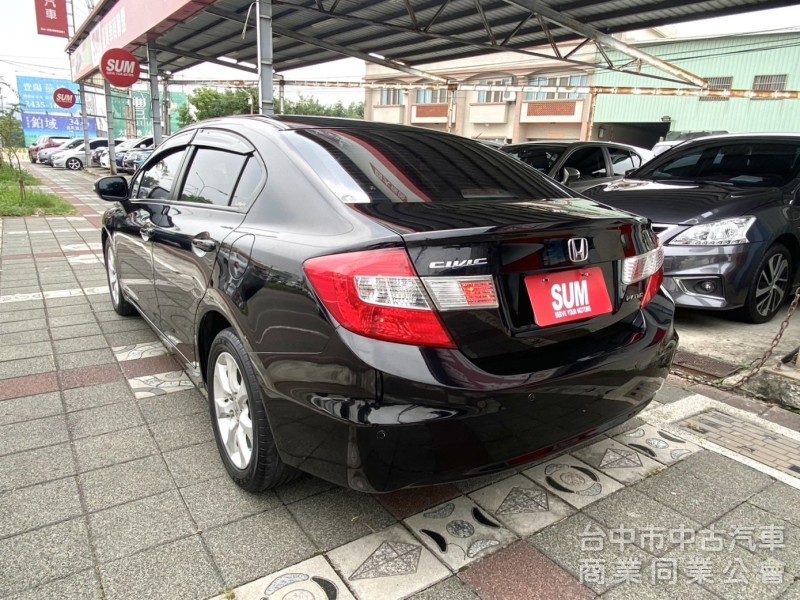 2012年 HONDA  Civic  K14  1.8  VTi 原鈑件 恆溫 定速 舒適好開 養護不費心 經典不敗款