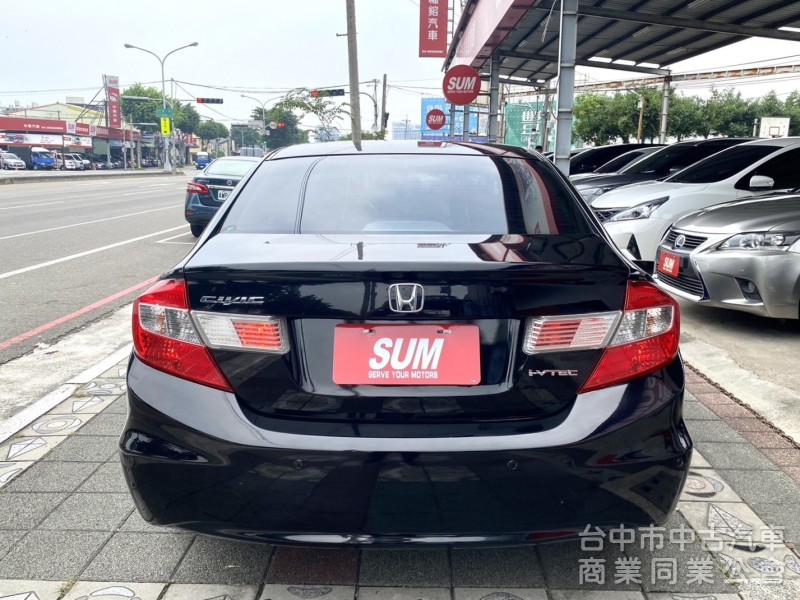 2012年 HONDA  Civic  K14  1.8  VTi 原鈑件 恆溫 定速 舒適好開 養護不費心 經典不敗款