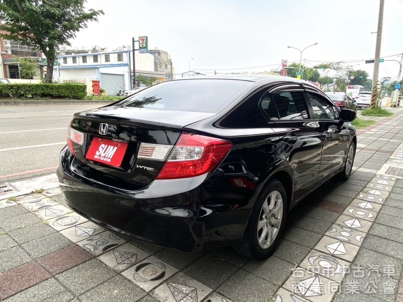 2012年 HONDA  Civic  K14  1.8  VTi 原鈑件 恆溫 定速 舒適好開 養護不費心 經典不敗款