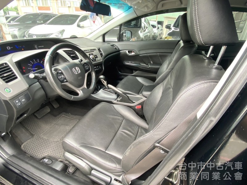 2012年 HONDA  Civic  K14  1.8  VTi 原鈑件 恆溫 定速 舒適好開 養護不費心 經典不敗款