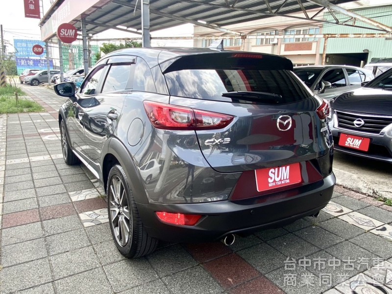 2016年 MAZDA  CX-3  2.0 SKY-G 頂級型 原鈑件 低里程 天窗 LED頭燈 都會型質感跨界小休旅