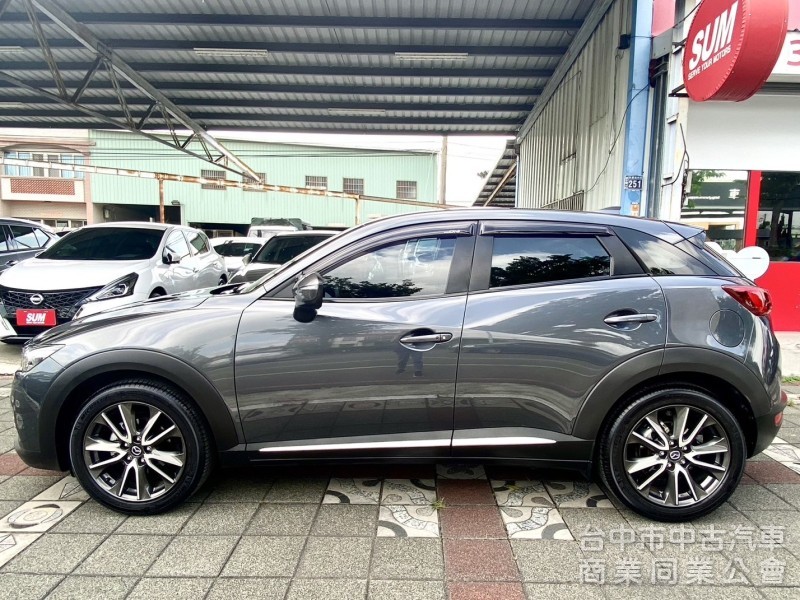 2016年 MAZDA  CX-3  2.0 SKY-G 頂級型 原鈑件 低里程 天窗 LED頭燈 都會型質感跨界小休旅