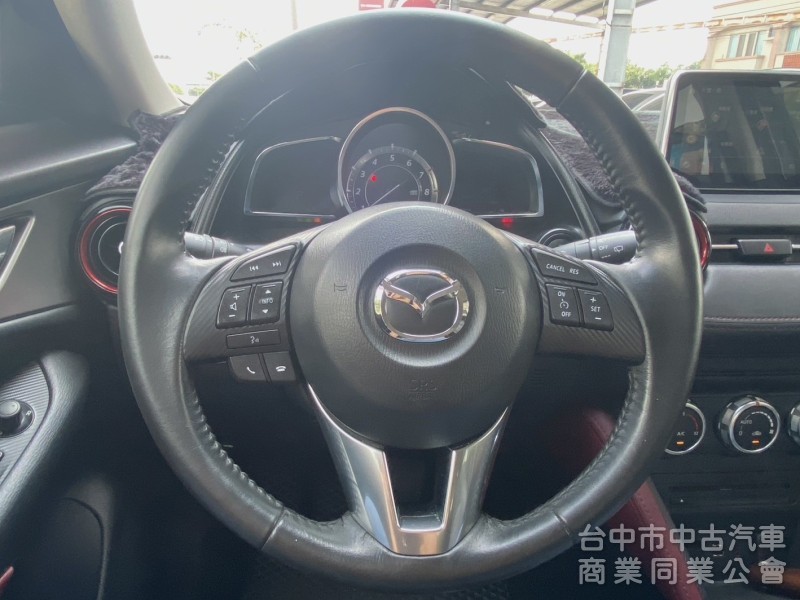 2016年 MAZDA  CX-3  2.0 SKY-G 頂級型 原鈑件 低里程 天窗 LED頭燈 都會型質感跨界小休旅