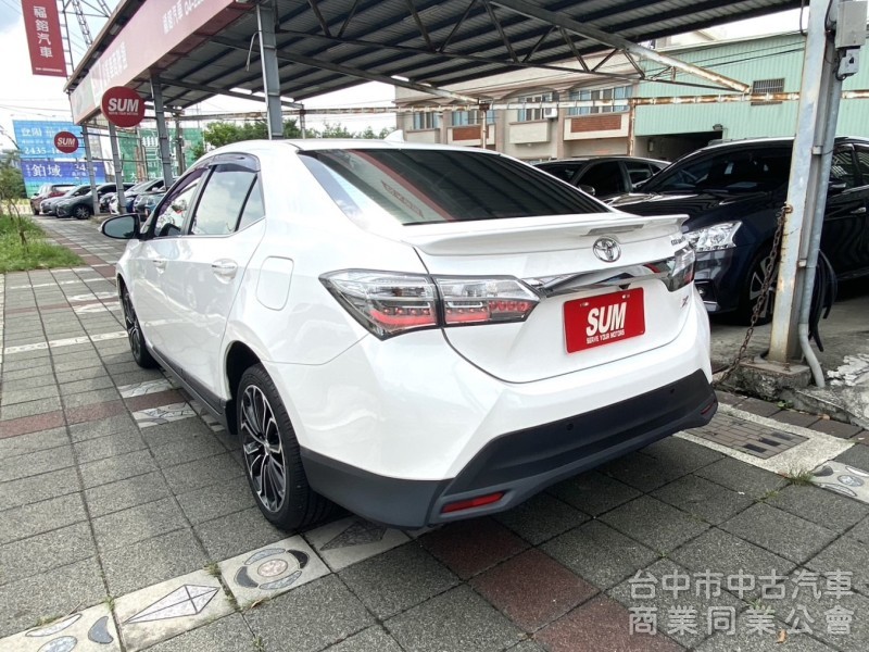 2016年 TOYOTA Altis X 1.8 經典版 Safety+ 恆溫  I-Key  定速 實用 帥氣 兼具 