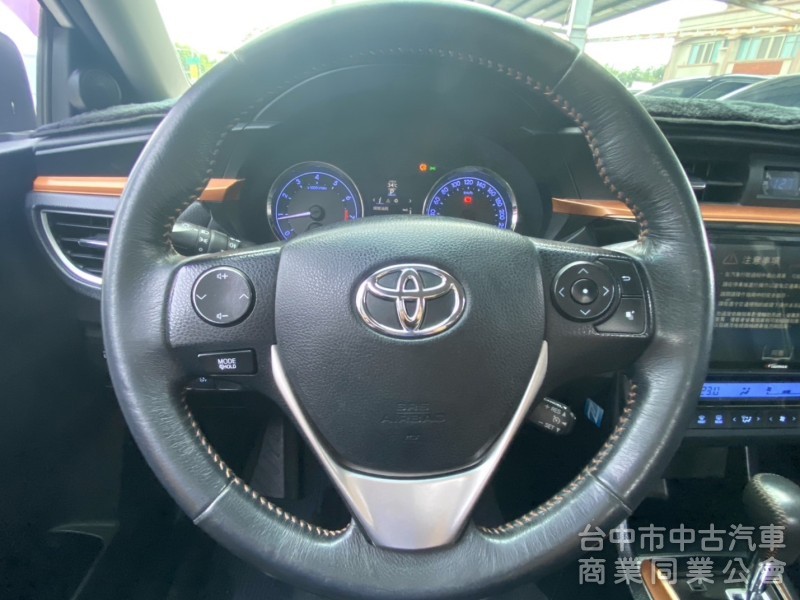 2016年 TOYOTA Altis X 1.8 經典版 Safety+ 恆溫  I-Key  定速 實用 帥氣 兼具 