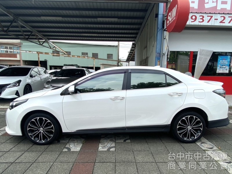 2016年 TOYOTA Altis X 1.8 經典版 Safety+ 恆溫  I-Key  定速 實用 帥氣 兼具 