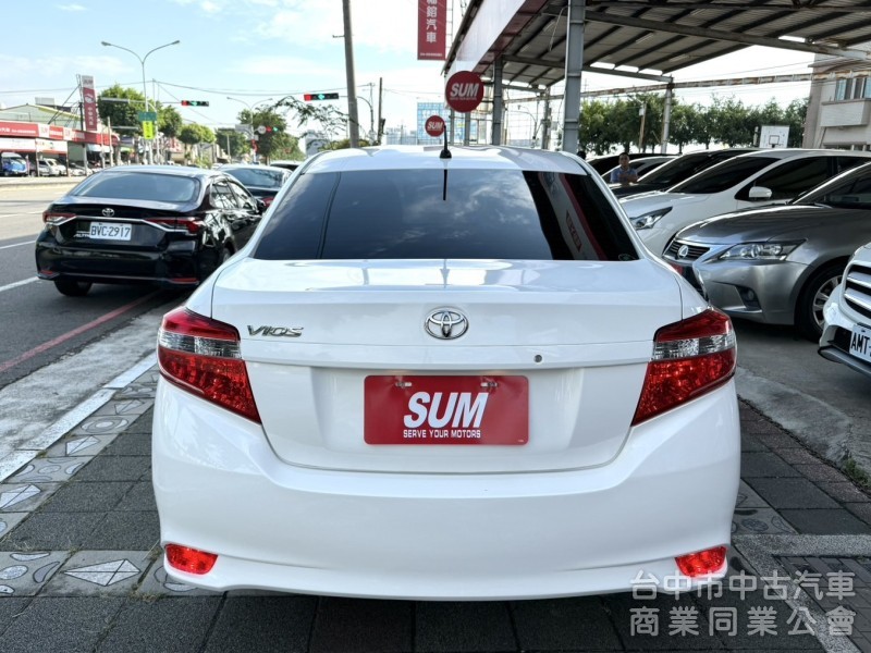 2016年 TOYOTA VIOS 1.5 雅致型 小改款 原鈑件 認證車 低里程 內裝外觀超級讚 小資族優質代步首選