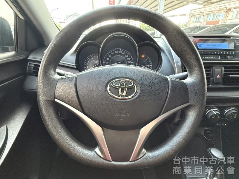 2016年 TOYOTA VIOS 1.5 雅致型 小改款 原鈑件 認證車 低里程 內裝外觀超級讚 小資族優質代步首選